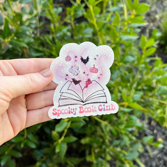 Spooky Book Club Sticker