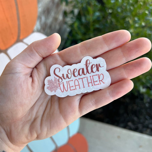 Sweater Weather Sticker