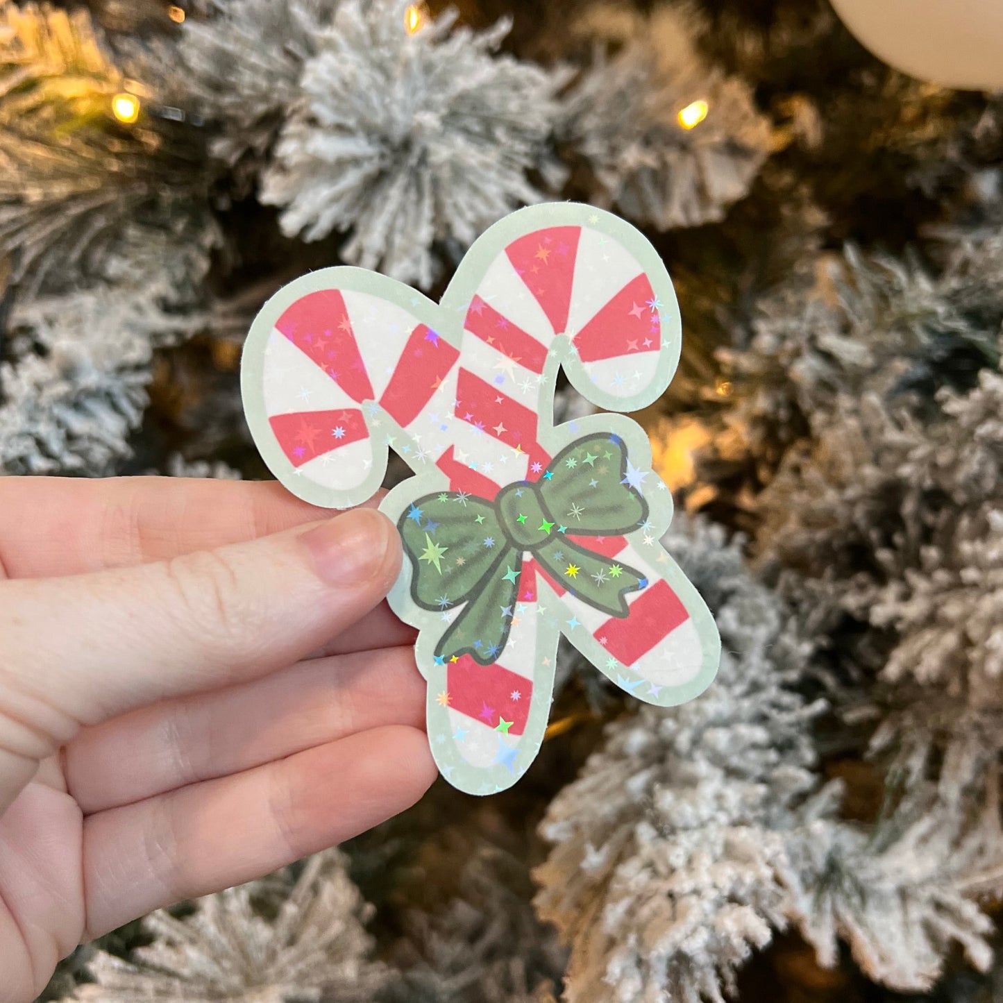 Candy Canes Sticker